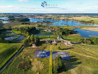 działka na sprzedaż 1362m2 działka Unieszewo, Kormorana