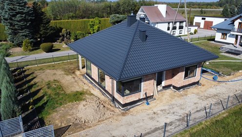 Dom wolnostojący 104 m² z tarasem i ogrzewaniem podłogowym polecam dom Łąka