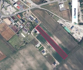 Działka inwestycyjna 6940 m² w Zawadzie (blisko Opola) działka Zawada