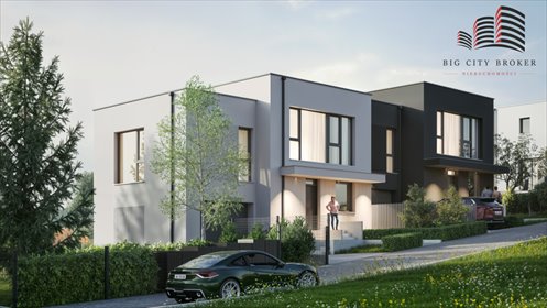 Nowoczesny bliźniak 132 m2 z garażem i ogrodem dom Lublin, Sławinek, Warszawska
