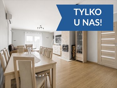 Komfortowy dom 125 m² z balkonem, nowoczesne ogrzewanie dom Unisław