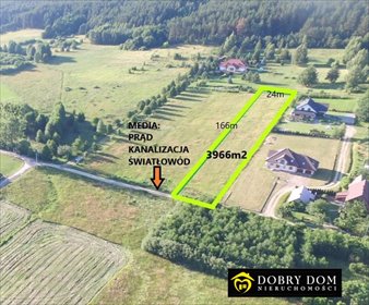 Działka 3966 m² pod inwestycję lub zamieszkanie, blisko natury działka Studzianki