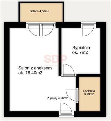 mieszkanie na sprzedaż 35m2 mieszkanie Wrocław, Krzyki, Pabianicka