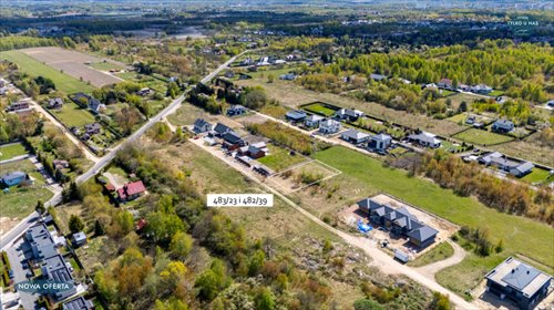 działka na sprzedaż 1199m2 działka Łódź, Sikawa, Listopadowa