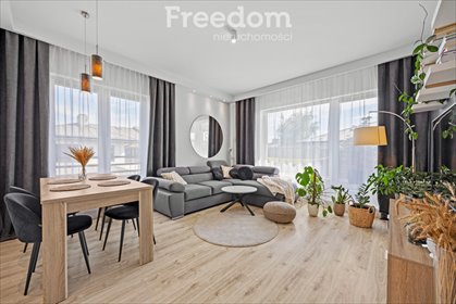 Bezczynszowy 75 m² apartament z tarasem i garażem mieszkanie Józefosław, Victorii