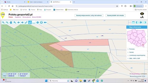 działka na sprzedaż 2248m2 działka Dynów, Bartkówka