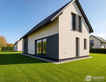 Nowoczesny dom 101 m2 pod Stargardem - blisko Jeziora Miedwie dom Stargard, obrzeża