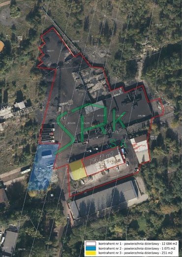 działka na wynajem 12684m2 działka Zabrze