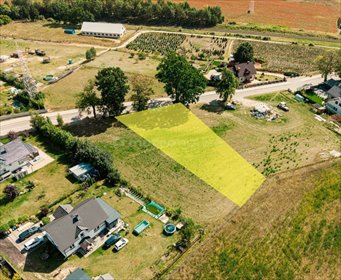 Działka 1388 m² z warunkami zabudowy - polecam działka Klawkowo, Leśna