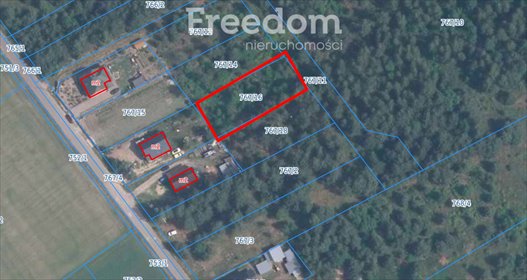 działka na sprzedaż 982m2 działka Jadów