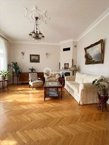 Klimatyczne 92 m² mieszkanie z kominkiem i balkonami mieszkanie Warszawa, Śródmieście Powiśle, Cecylii Śniegockiej