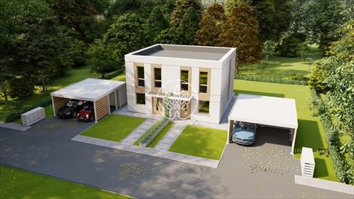 Nowoczesny dom 70 m² z ogrodem 400 m² w Żołędowie dom Żołędowo