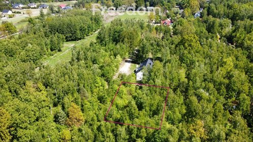 działka na sprzedaż 1500m2 działka Adamowizna, Rysia