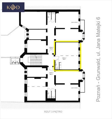 lokal użytkowy na wynajem 45m2 lokal użytkowy Poznań, Grunwald, Jana Matejki