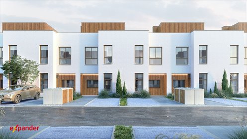 Nowoczesny bliźniak 134 m² z ogródkiem, spokojna okolica dom Święta Katarzyna, Cicha