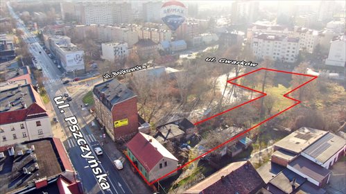 działka na sprzedaż 3382m2 działka Gliwice, Centrum, Pszczyńska