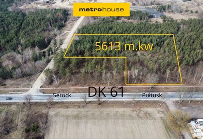 działka na sprzedaż 5613m2 działka Dzierżenin