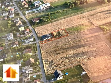 Działka 525 m² pod dom z mediami, blisko autostrady działka Żory, Rowień-Folwarki, Tęczowa