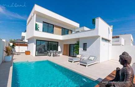 Nowoczesne wille z basenem w San Javier, 127 m2 dom San Javier