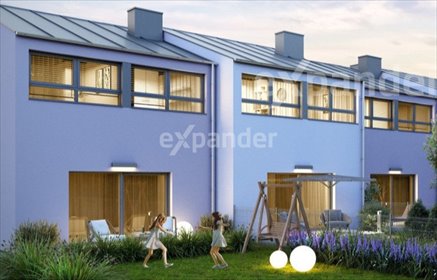 Dom szeregowy 103 m2 z ogrodem, wysoki standard dom Kleszczewo, Słoneczna