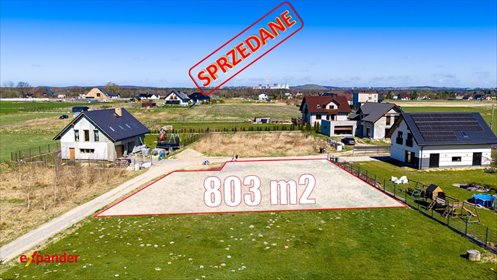 Działka 803 m² z mediami, cicha okolica, blisko DK81 działka Orzesze, Turystyczna