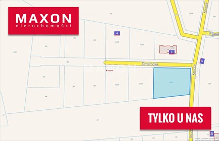 działka na sprzedaż 1548m2 działka Budziska