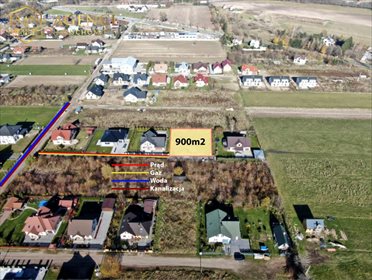 działka na sprzedaż 900m2 działka Białystok, Dojlidy, Logarytmiczna