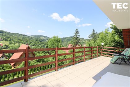 Urokliwy dom z widokiem na góry, 100 m², działka dom Poręba