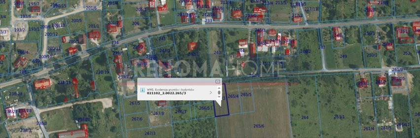 działka na sprzedaż 1543m2 działka Pieszków