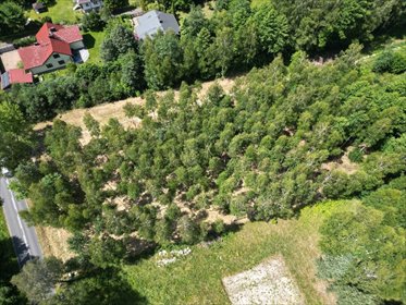 działka na sprzedaż 1523m2 działka Mykanów, Rybna