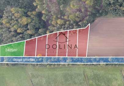 działka na sprzedaż 2485m2 działka Słuszewo