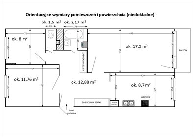 mieszkanie na sprzedaż Gdynia Buraczana 64 m2