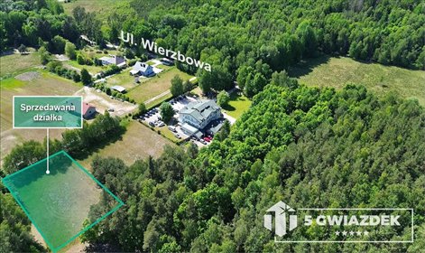 działka na sprzedaż 2049m2 działka Szczecinek, Wierzbowa