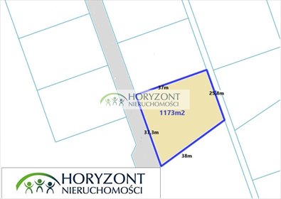 działka na sprzedaż 1174m2 działka Kczewo, Młynek