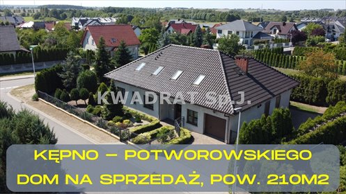 Przestronny dom 210 m² z ogrodem w Kępnie - polecam dom Kępno