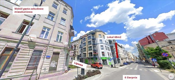 lokal użytkowy na sprzedaż 67m2 lokal użytkowy Łódź, Śródmieście, 6 Sierpnia