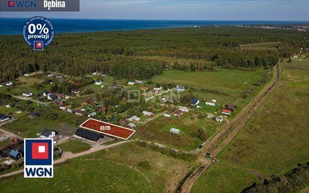 działka na sprzedaż 1440m2 działka Dębina, Łąkowa