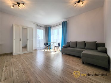 Nowoczesna kawalerka z balkonem w Port Popowice mieszkanie Wrocław, Popowice