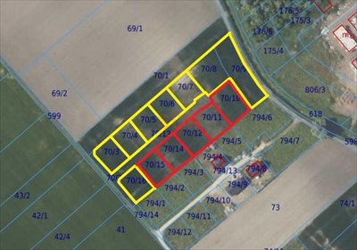 działka na sprzedaż 763m2 działka Siechnice, Bzowa