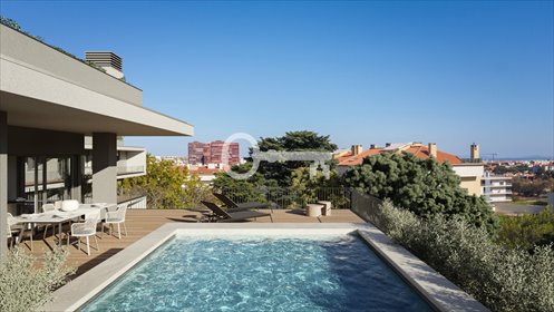 Do sprzedania luksusowe mieszkanie 157,62 m² z basenami i tarasami mieszkanie Carcavelos, Carcavelos