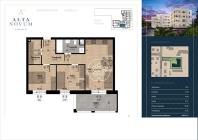 mieszkanie na sprzedaż 56m2 mieszkanie Bydgoszcz, Fordon, Altanowa