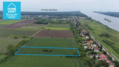 Działka siedliskowa 7343 m² na Wyspie Sobieszewskiej - inwestycja działka Gdańsk, Uzdrowiskowa
