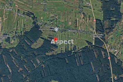 działka na sprzedaż 1076m2 działka Winowno