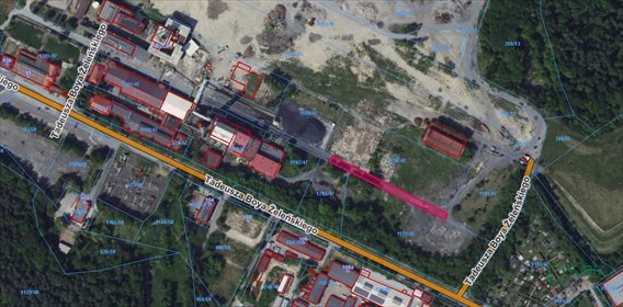 Działka 1083 m² z potencjałem rozwoju w Katowicach działka Katowice, Kostuchna, T. Boya Żeleńskiego