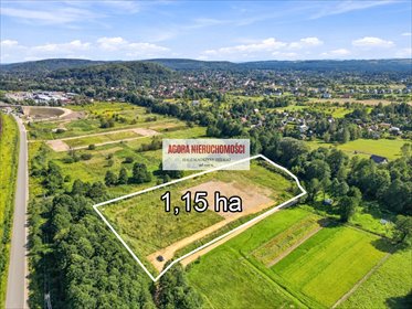 Zapraszam do zakupu działki 11 555 m² z pozwoleniem na halę 2114 m² działka Wola Filipowska