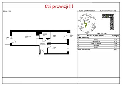 mieszkanie na sprzedaż 56m2 mieszkanie Poznań, Podolany, Jasielska