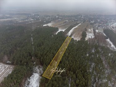 Do sprzedania działka leśna 1918 m² w Wyśmierzycach działka Wyśmierzyce