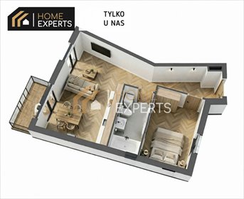 Sprzedam komfortowe mieszkanie 39 m² z balkonem w Gdyni mieszkanie Gdynia, Działki Leśne, Joachima Lelewela