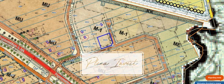 Sprzedam działki budowlane 1019 m² w Nieporęcie działka Nieporęt