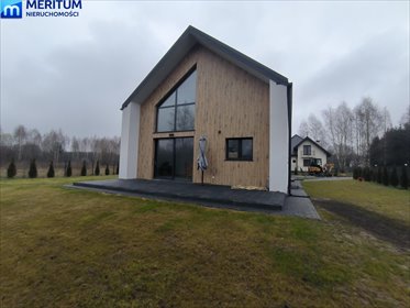 Nowoczesny energooszczędny dom z garażem i dużą działką dom Żabia Wola